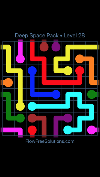Solution and Answer to the Puzzle for Warps Deep Space Pack Level 28